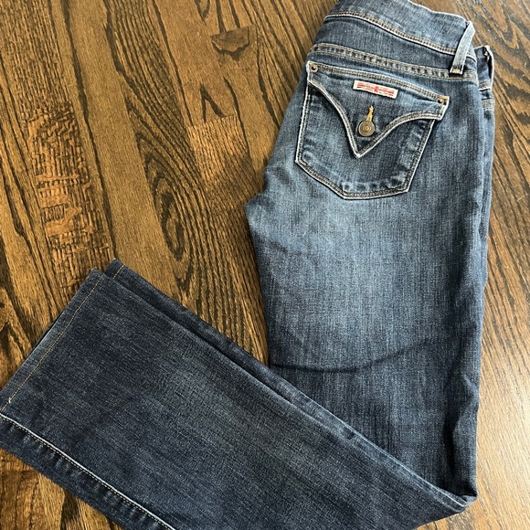 Hudson Jeans Beth Baby Boot Cut Flap Pocket Sz 26 - Picture 2 of 6